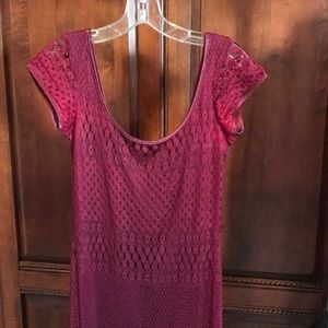 Maroon Mica dress!
